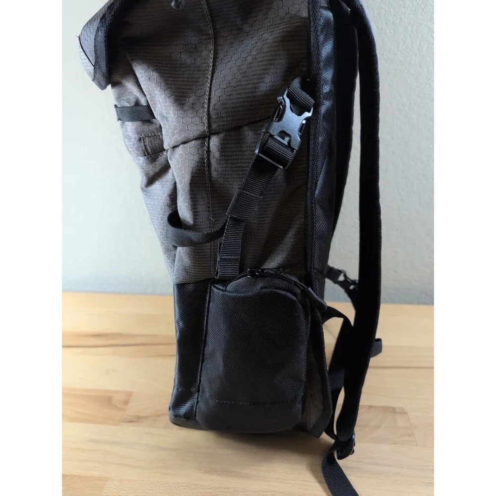 OGIO X-Fit Backpack 23 Liter Black/Gray Golf  Gym Day Pack HP SUSE Embroidered